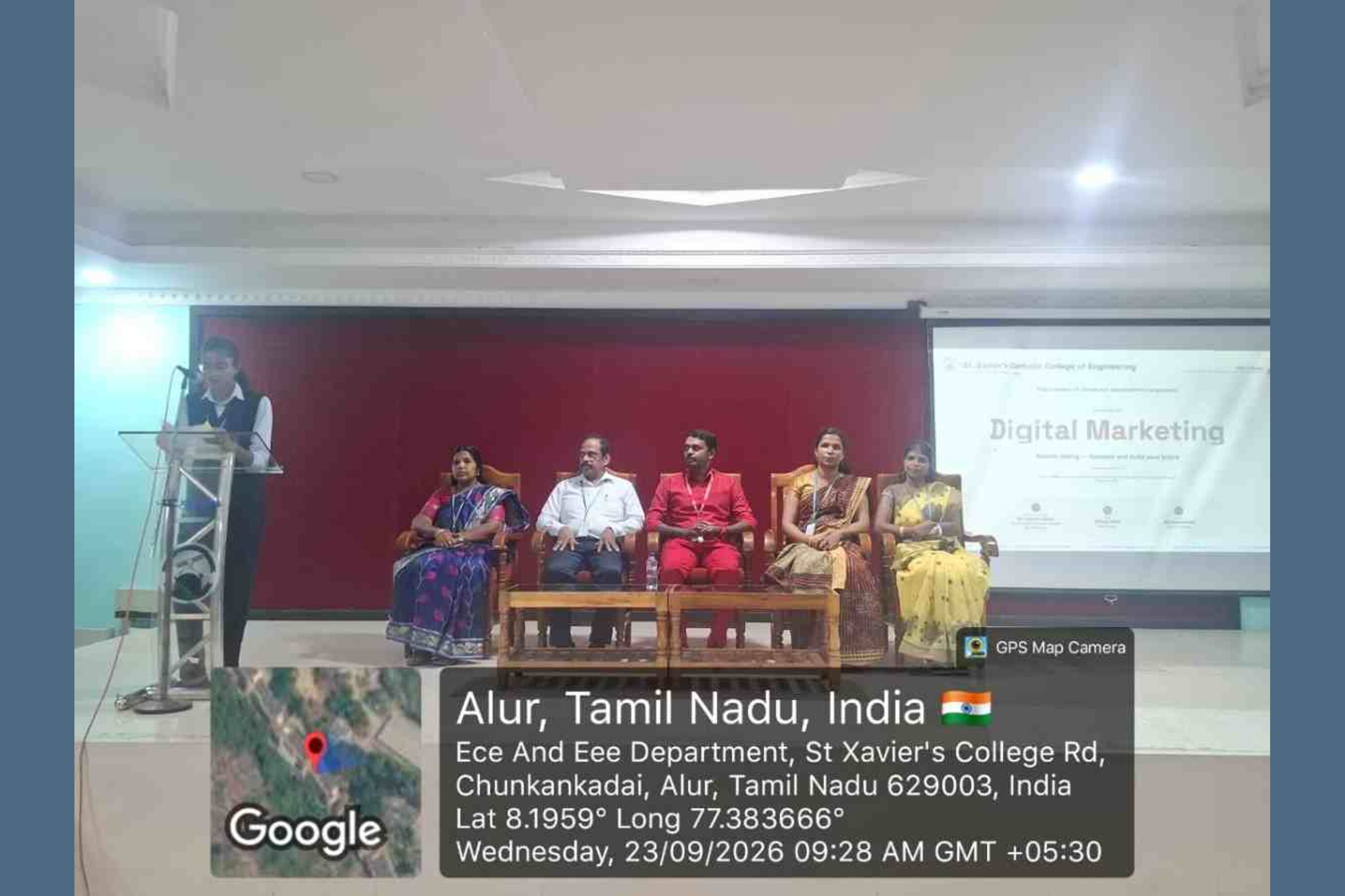  Seminar on Digital Marketing 	
